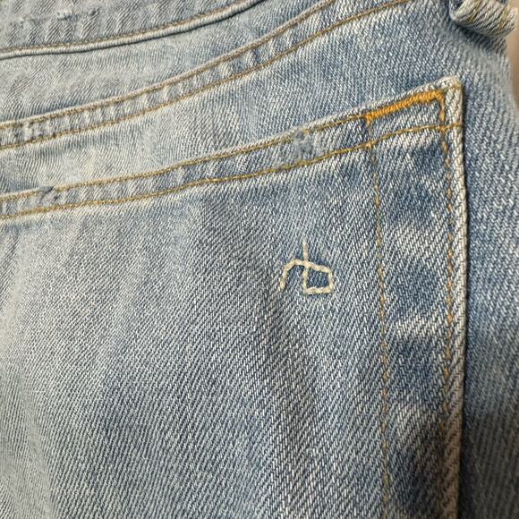 Rag & Bone Jean Thrasher Skinny Jeans Light Wash Size 30 Women’s Mid Rise Denim - Picture 7 of 10